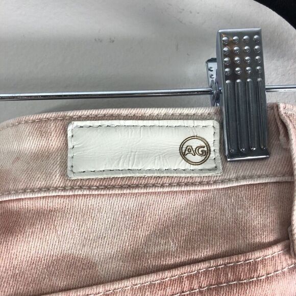 AG Adriano Goldschmied Womens Size‎ 29R Pink Tie Dye Legging Ankle Skinny Jeans - Picture 11 of 16